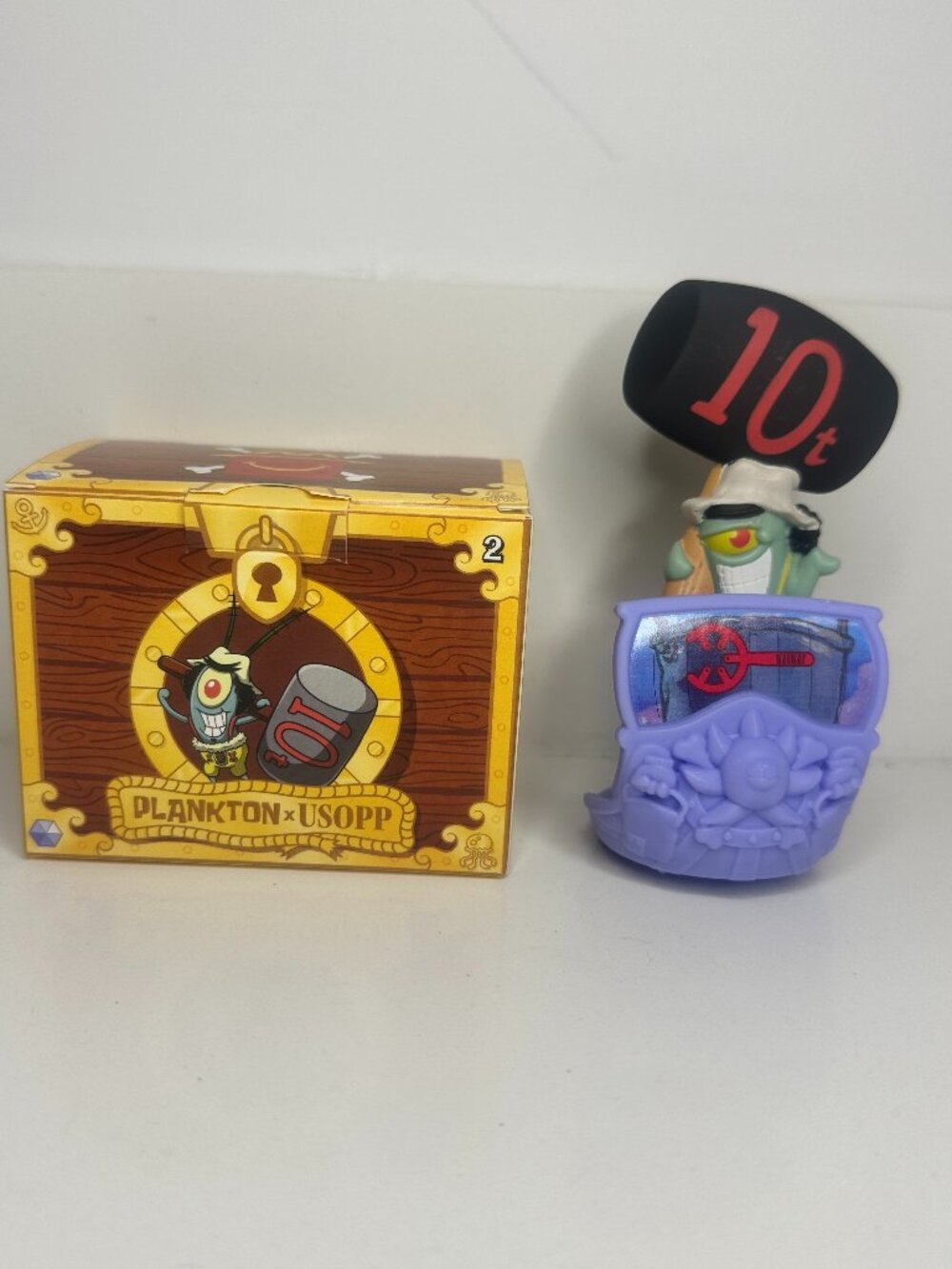 McDonald’s SpongeBob x One Piece Plankton Usopp #2 Toy 2026
